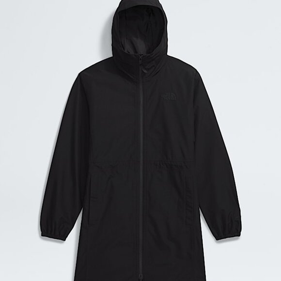 North Face Women’s Daybreak Mid Rain Parka - Black - Picture 2 of 7